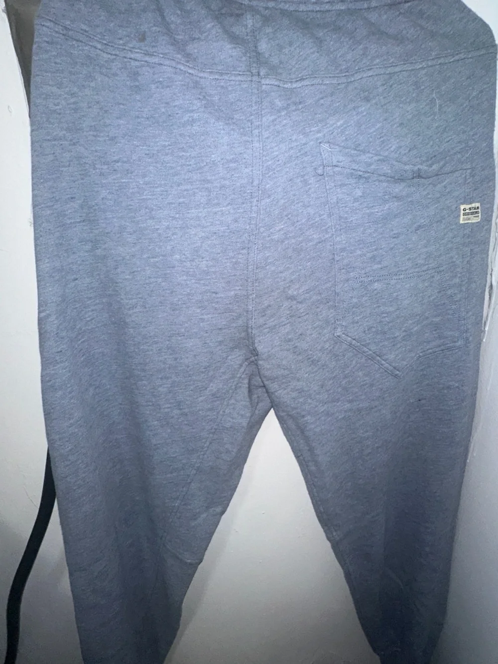 G-Star Light Gray Drawstring Joggers